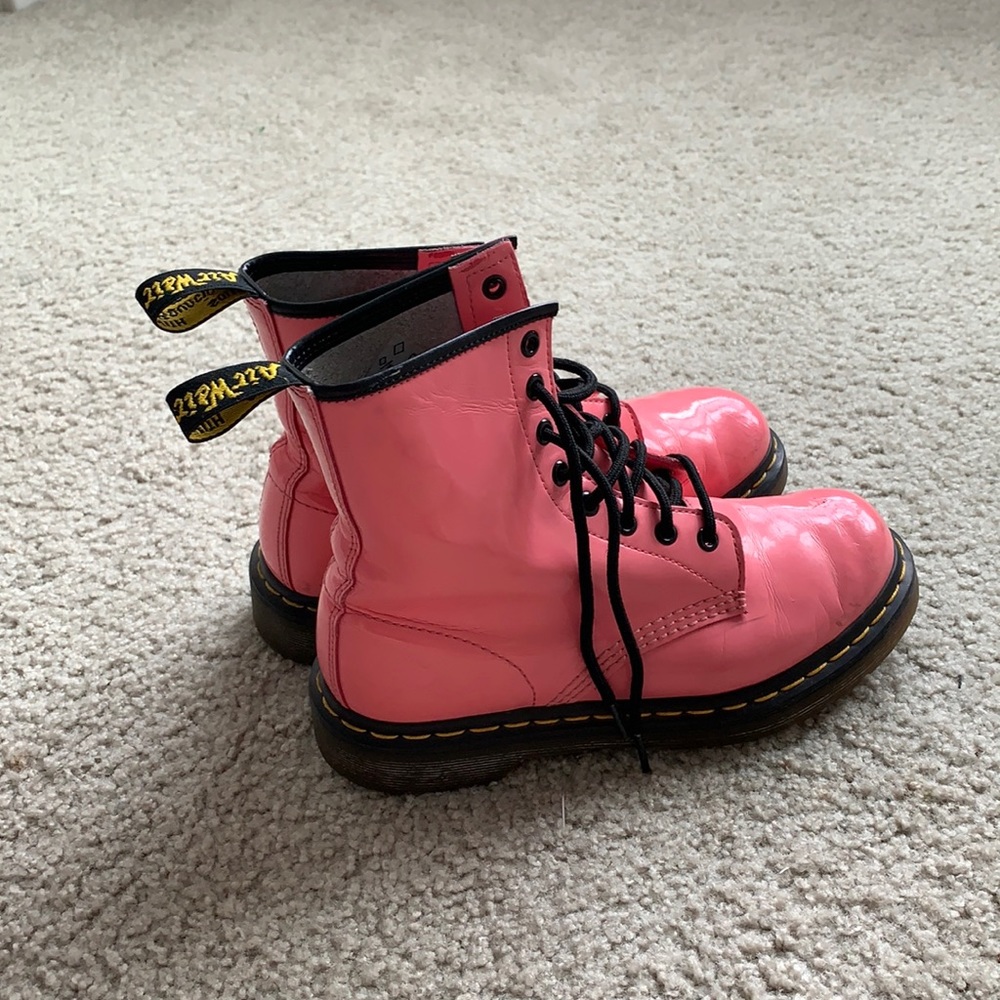 hot pink doc martens